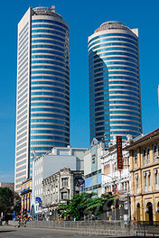 The Colombo World Trade Center in Colombo.